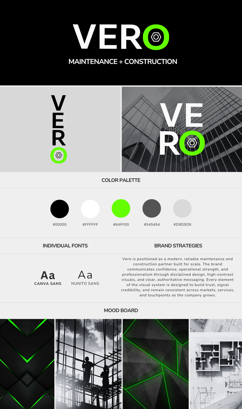 Vero Maintenance rebrand